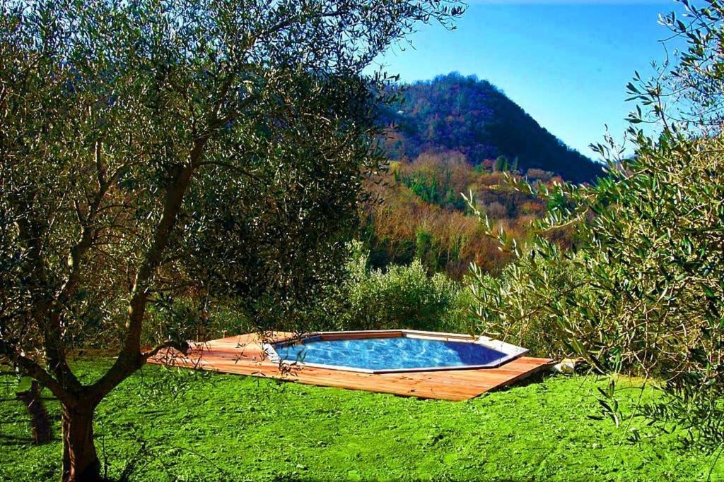 Villa Con Piscina 10 Posti Letto, L'Oliveta Di Rivalto Chianni Exterior foto