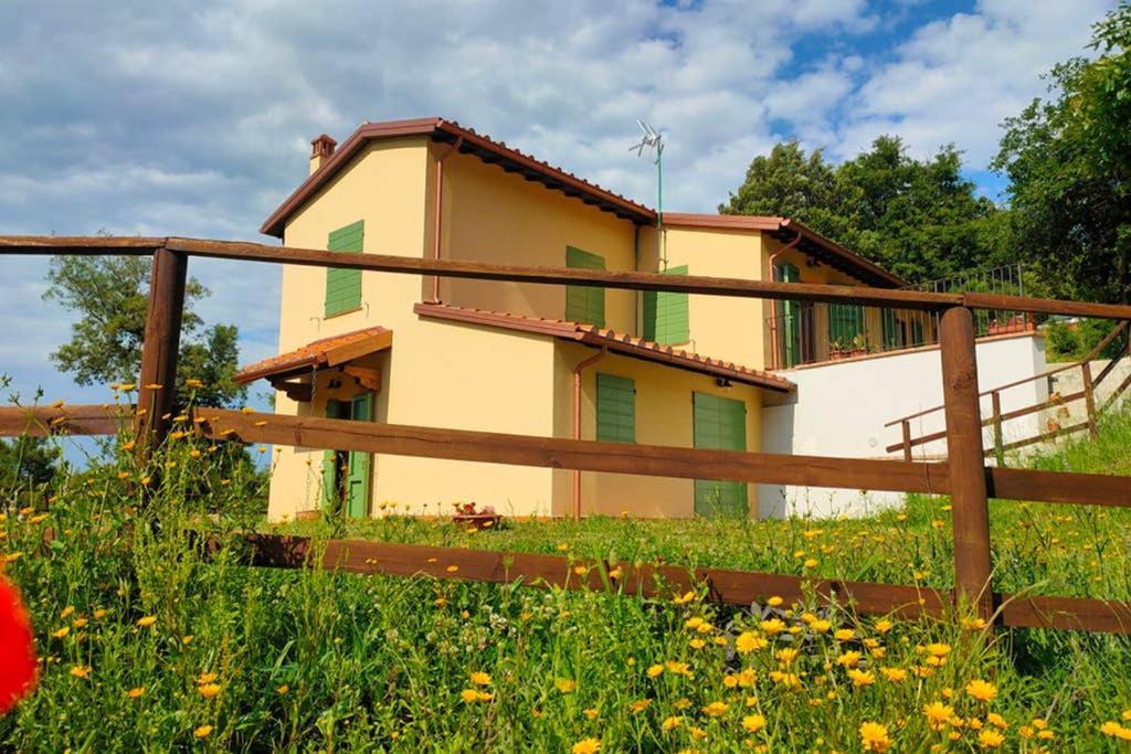Villa Con Piscina 10 Posti Letto, L'Oliveta Di Rivalto Chianni Exterior foto