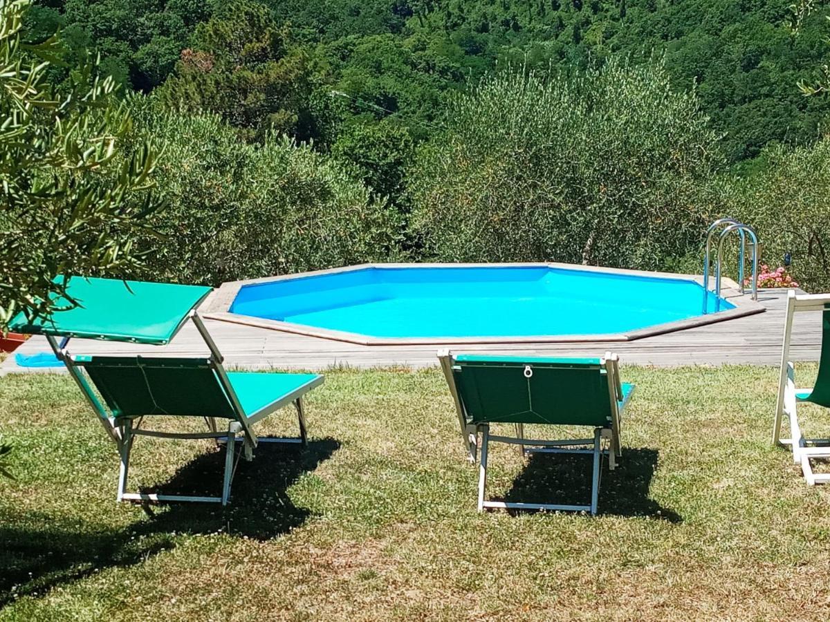 Villa Con Piscina 10 Posti Letto, L'Oliveta Di Rivalto Chianni Exterior foto